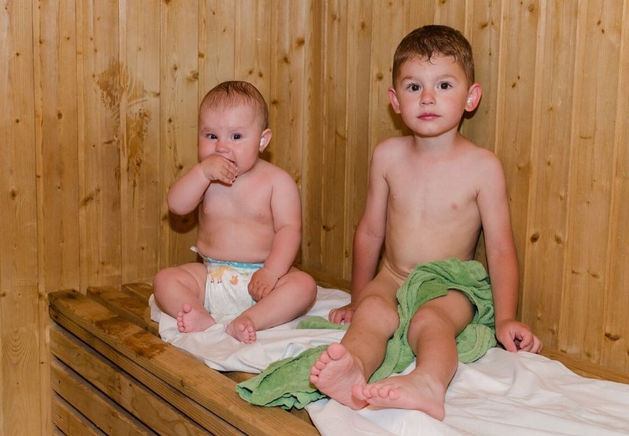 sauna pre deti